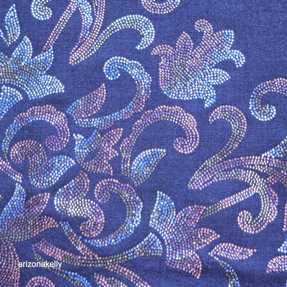 NWOT Crystal Cashmere Scarf Bedazzled Gem Sparkle Rhinestone Ahujasons - Picture 15 of 17